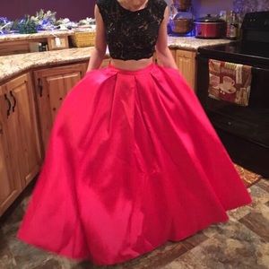 Two Piece Prom Dress
